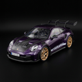 Porsche 911 GT3 RS Viola Lilac Miniature Car