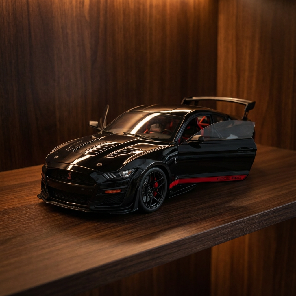 Shelby Mustang Code Red Miniature Car